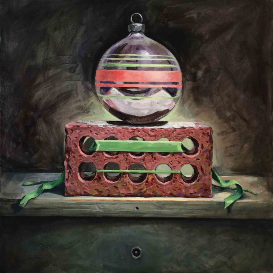 Ornament and Ribbon by Brian McClear