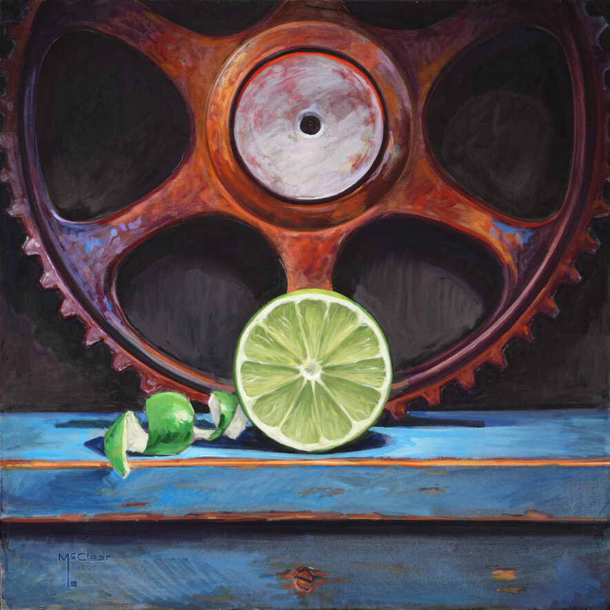 Lime Segments by Brian McClear