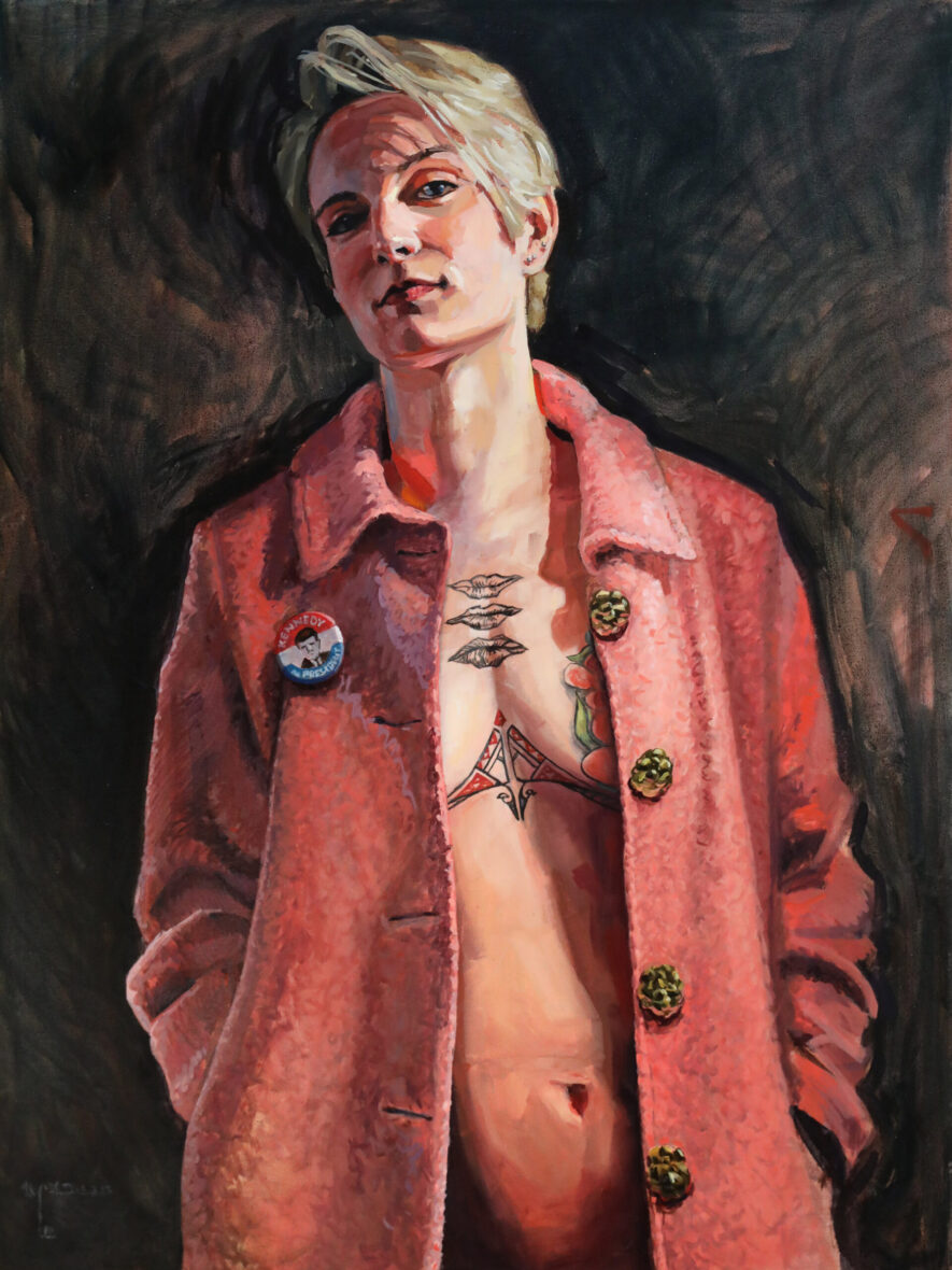 "Sarah" by Brian McClear | Ink & Oil