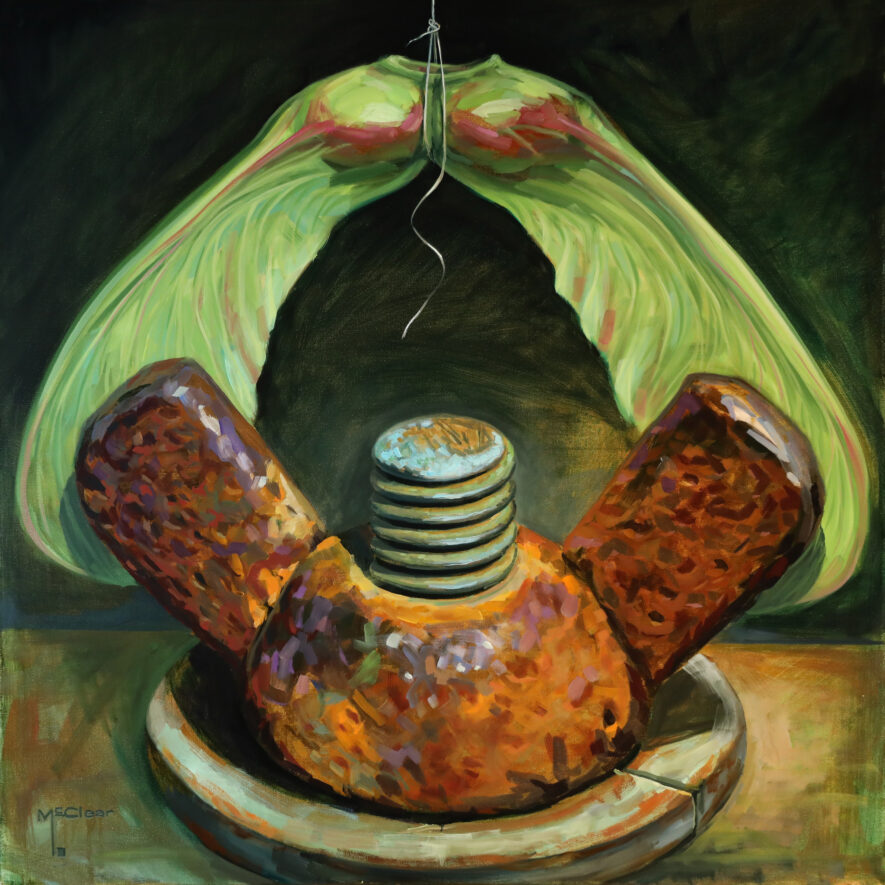 Wingnut & Maple Seeds by Brian McClear