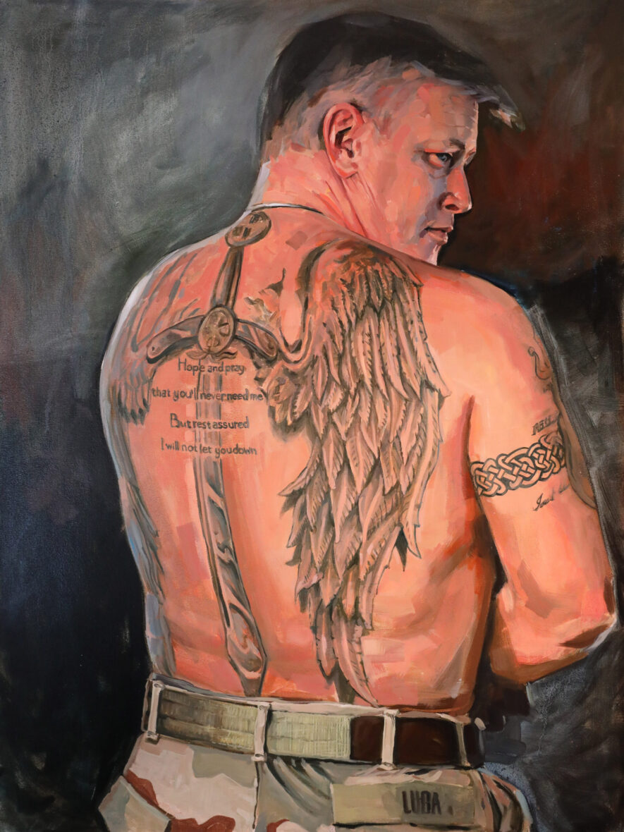 "Lou" by Brian McClear | Ink & Oil