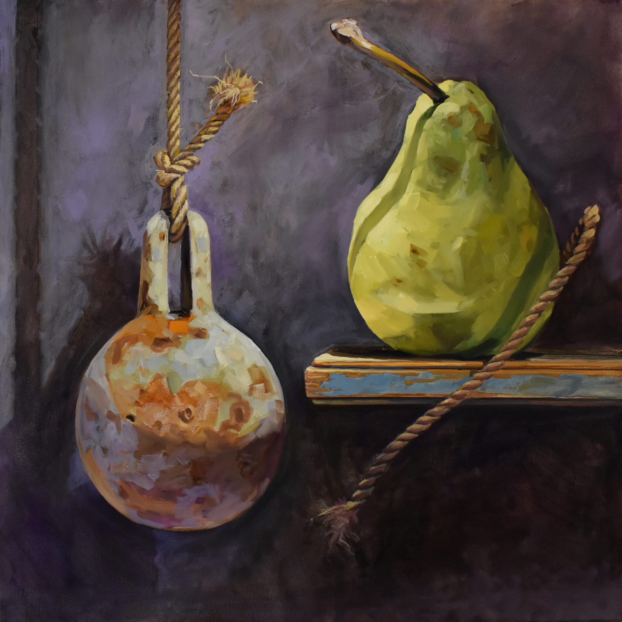 Weight and Pear by Brian McClear