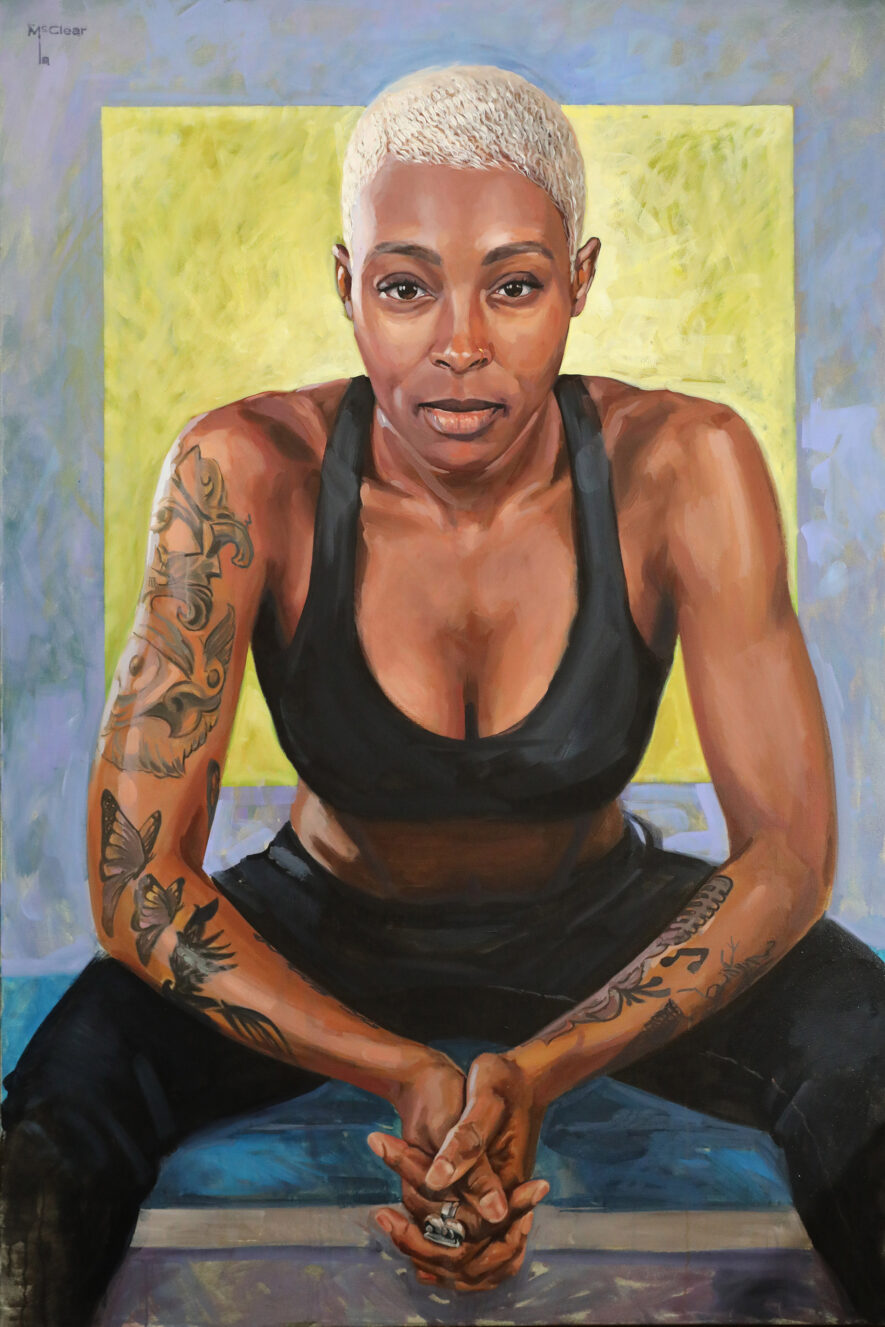 "Rikki" by Brian McClear | Ink & Oil