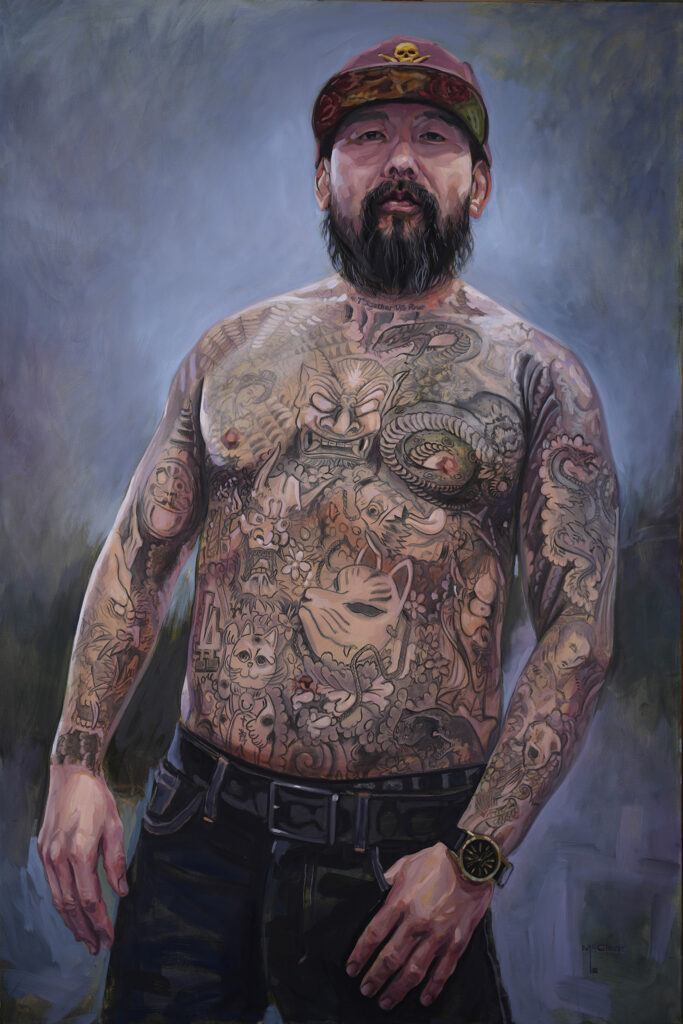 "Hoon" by Brian McClear | Ink & Oil