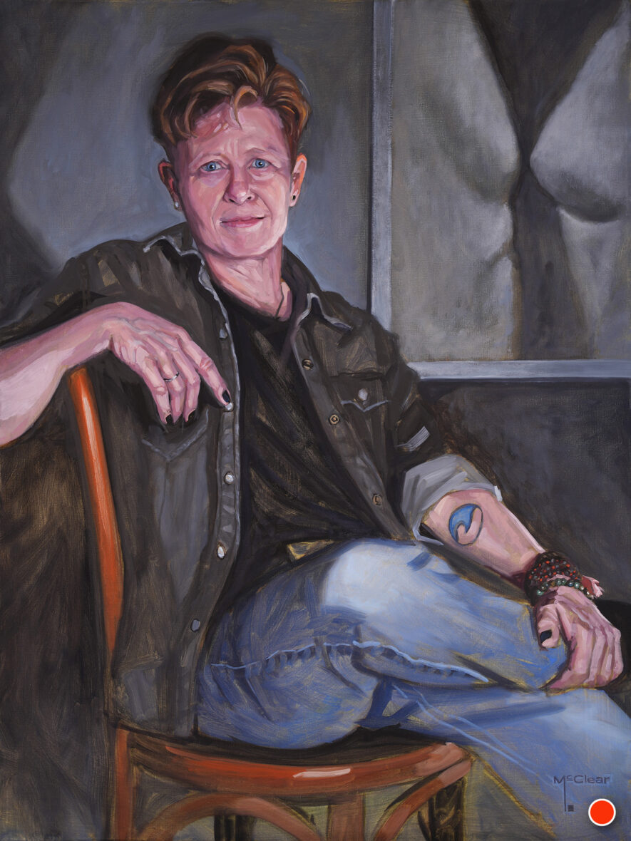 "Shona" by Brian McClear | Ink & Oil