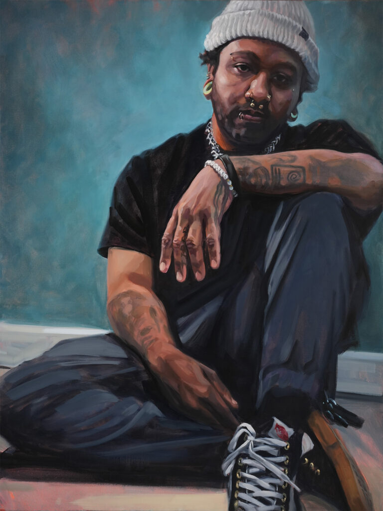 "Damian" by Brian McClear | Ink & Oil