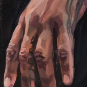 "Damian"(detail) by Brian McClear | Ink & Oil